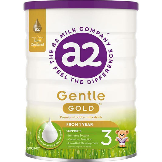 A2 Gentle Gold Premium Toddler Milk Drink Stage 3 From 1 Years To 3 Years 800g - Essential Nutrition for Toddlers