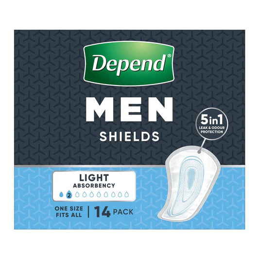 Depend Shields for Men - 14 Pack - Auzzi Store