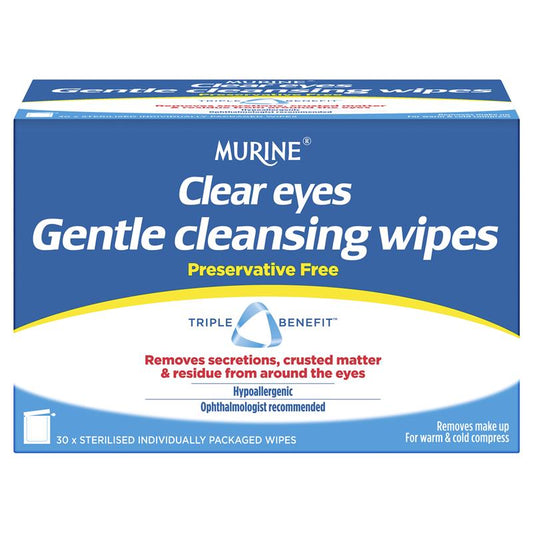 Murine Clear Eyes Wipes (30 Pack)-Auzzi Store