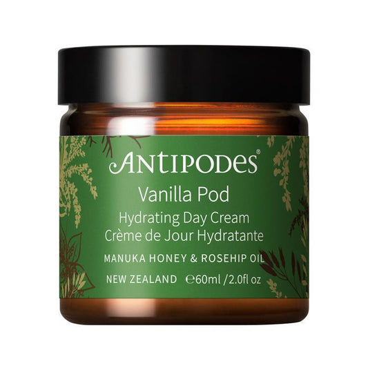Antipodes Natural Vanilla Pod Day Cream 60ml - Nourishing Facial Moisturizer - Auzzi Store