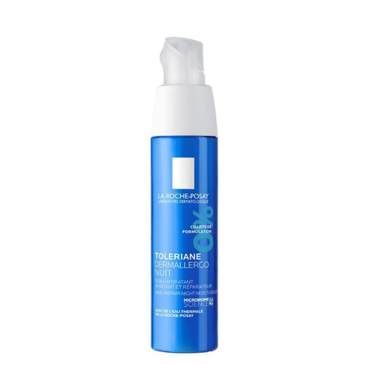 La Roche Posay Toleriane Dermallergo Night Moisturiser 40ml - Soothing Care for Sensitive Skin