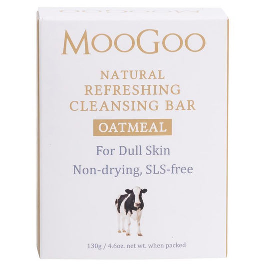 MooGoo Exfoliating Oatmeal Hydrating Cleansing Bar 130g - Auzzistore
