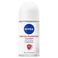 NIVEA Intense Protection Anti-Perspirant Roll-On Deodorant 72H, 50ml