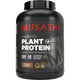 Musashi Plant Protein Chocolate 2kg - Complete Vegan Protein Blend - Auzzistore
