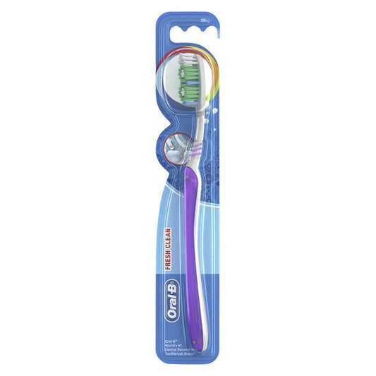 Oral-B All Rounder Fresh Clean Soft Manual Toothbrush - Dentist Recommended-Auzzi Store