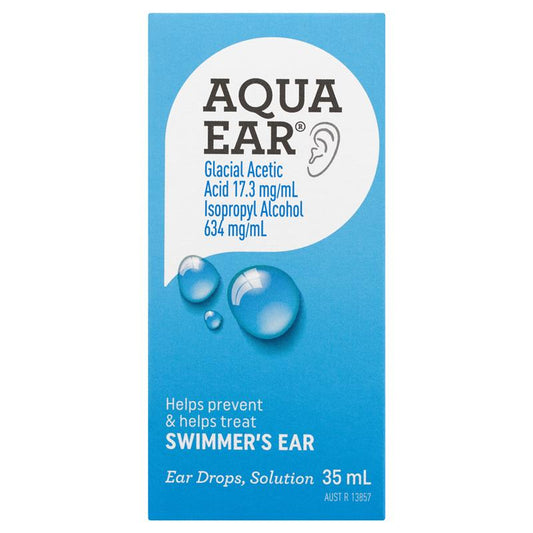 Aquaear Ear Drops - 35mL for Swimmer's Ear Relief-Auzzi Store