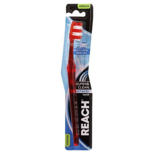Reach Toothbrush Between Superb Clean Medium - Effective Plaque Removal-Auzzi Store
