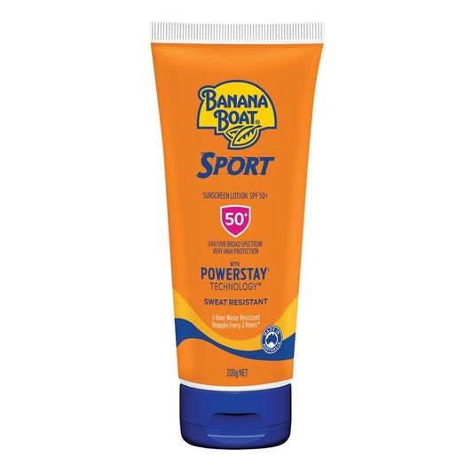 Banana Boat SPF 50+ Sport Sunscreen Lotion 200g - Ultimate Protection for Active Lifestyles-Auzzi Store