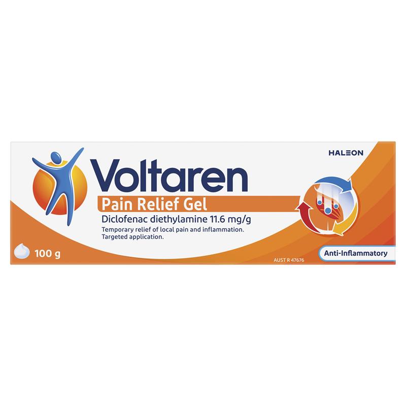 Voltaren Pain Relief Gel 100g - Fast-Acting Pain Relief-Auzzi Store