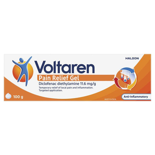 Voltaren Pain Relief Gel 100g - Fast-Acting Pain Relief-Auzzi Store