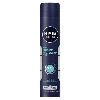 NIVEA Men Intense Protection 72H Fresh Anti-Perspirant Aerosol 250ml