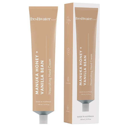 Freshwater Farm Manuka Honey & Vanilla Bean Hand Cream - 100ml