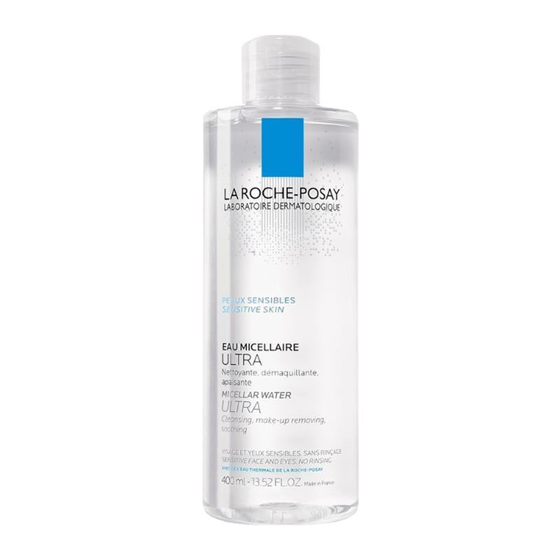 La Roche Posay Micellar Water Ultra for Sensitive Skin 400ml - Gentle Makeup Remover