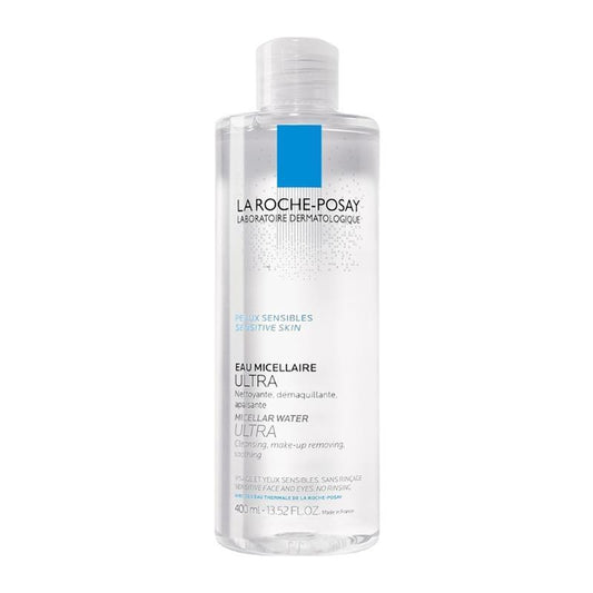 La Roche Posay Micellar Water Ultra for Sensitive Skin 400ml - Gentle Makeup Remover