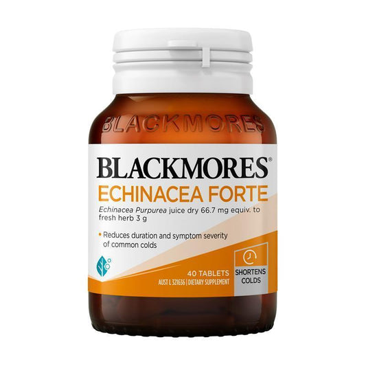 Blackmores Echinacea Forte 40 Tablets Immune Support & Cold Relief