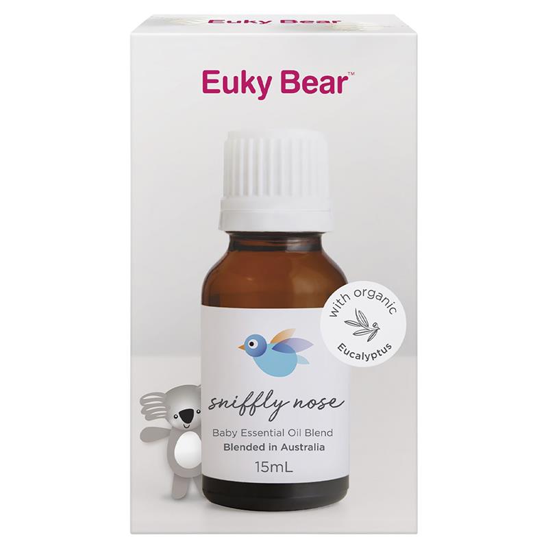 Euky Bear Sniffly Nose Baby Essential Oil Blend 15ml - Natural Relief