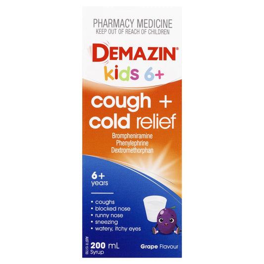 Demazin Kids 6+ Cough + Cold Relief 200ml – view 2