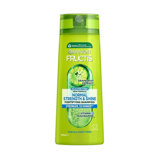 Garnier Fructis Normal Strength & Shine Shampoo 315ml - For Stronger, Healthier Hair - Auzzi Store