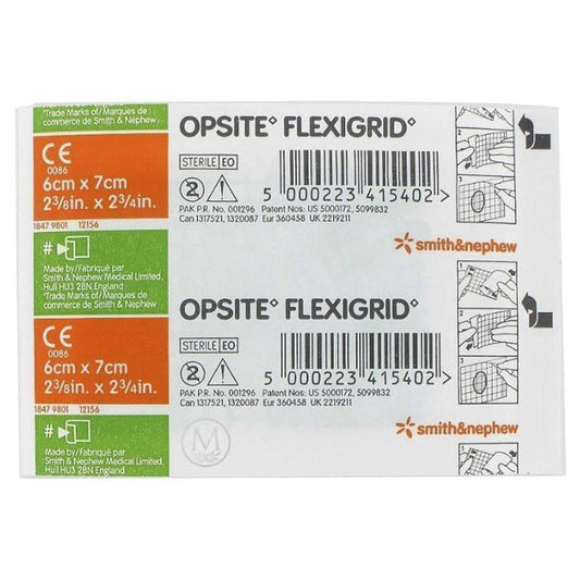 Opsite Flexigrid 6cm x 7cm Waterproof Film Dressing-Auzzi Store