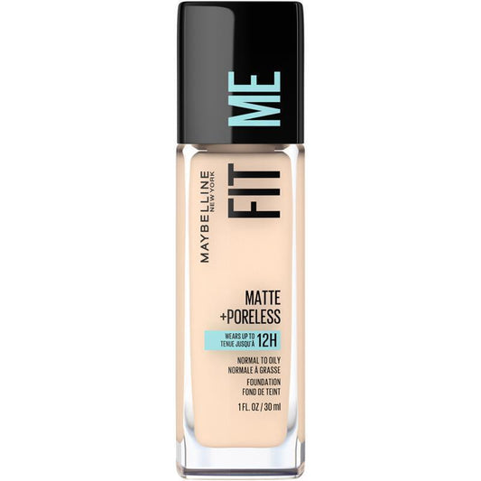 Maybelline Fit Me Matte & Poreless Mattifying Liquid Foundation - Fair Ivory 105