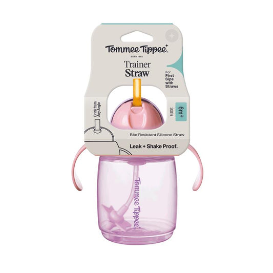 Tommee Tippee Trainer Straw Cup 6M+ 300ml-Auzzi Store
