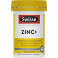 Swisse Ultiboost Zinc+ with Vitamins A B6 Magnesium - 60 Tablets