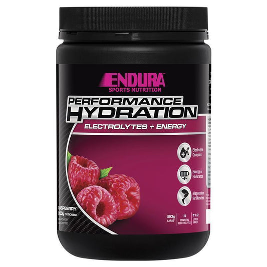 Endura Performance Hydration Raspberry 800g - Electrolyte Complex for Energy & Endurance-Auzzi Store