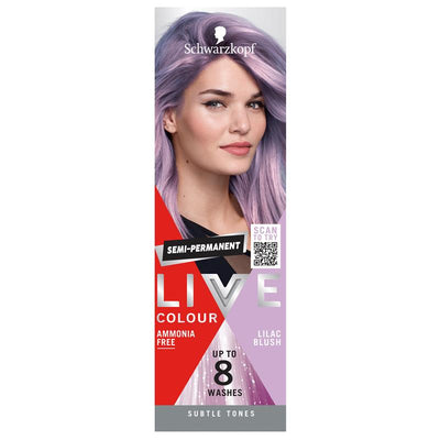 Schwarzkopf LIVE Colour Pastels Lilac Blush - Semi Permanent 75ml
