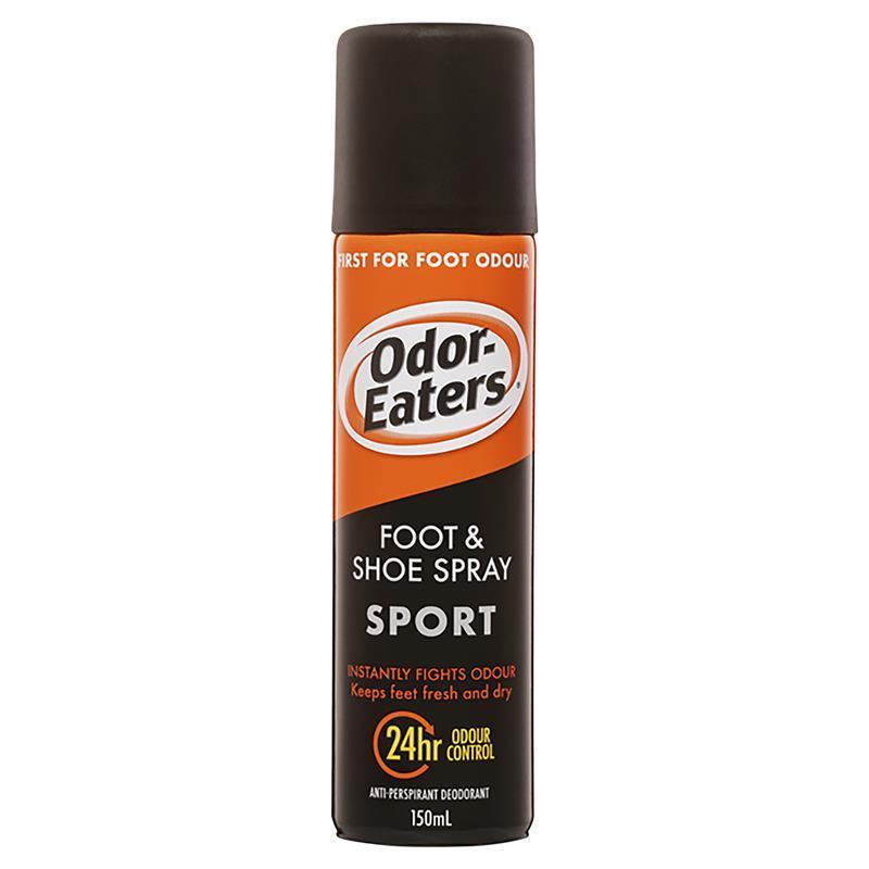 Odor-Eaters Sport Foot & Shoe Spray 150ml – 24hr Odor & Sweat Control