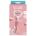 Gillette Venus Comfort Glide White Tea Razor Handle + 2 Blade Refills