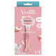 Gillette Venus Comfort Glide White Tea Razor Handle + 2 Blade Refills - Auzzistore