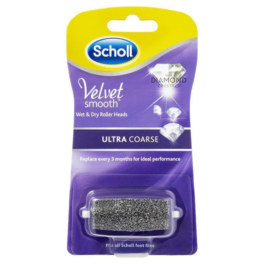 Scholl Ultra Coarse Foot File Refill with Diamond Crystals – Single Pack