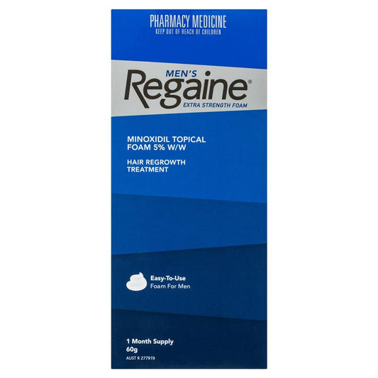 Regaine Men's Extra Strength Minoxidil Foam - 60g-Auzzi Store