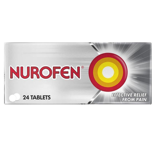 Nurofen Ibuprofen Pain Relief Tablets 200mg - 24 Pack-Auzzi Store