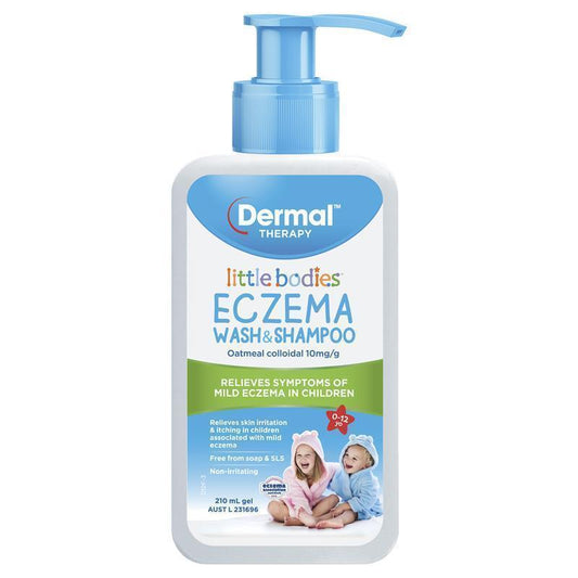 Dermal Therapy Little Bodies Eczema Wash & Shampoo - 210ml