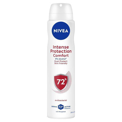 NIVEA Intense Protection 72H Anti-Perspirant Aerosol Deodorant 250ml