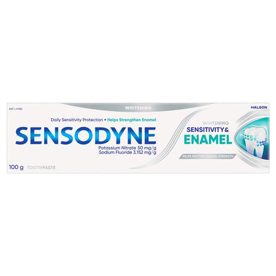 Sensodyne Toothpaste for Sensitivity & Enamel - Whitening (100g)