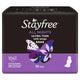 Stayfree All Night Ultra Thin Pads with Wings, 10-Pack, Advanced Leak Protection – view 2