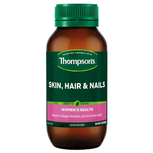 Thompson's Skin, Hair & Nails - 90 Capsules for Beauty Support-Auzzi Store