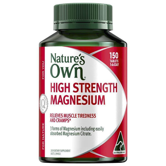 Nature's Own High Strength Magnesium Citrate & Chelate 150 Tablets