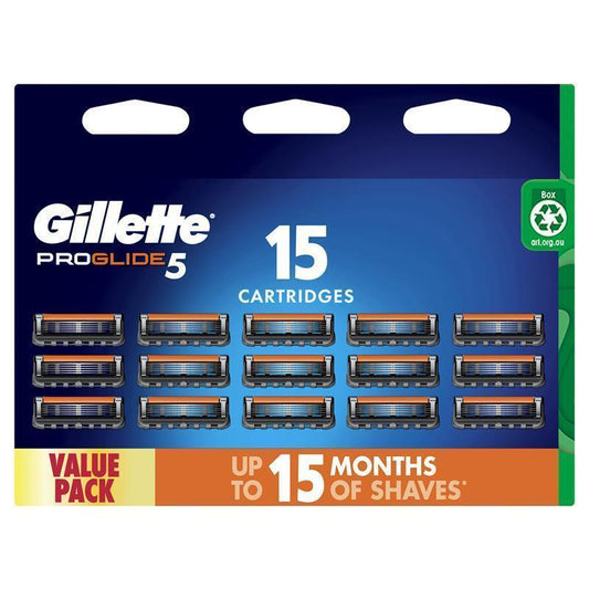 Gillette ProGlide Manual Razor Blades - 15 Pack