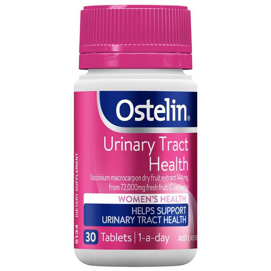 Ostelin Urinary Tract Health 30 Tablets - Support for Women