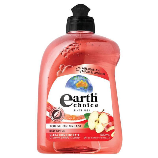Earth Choice Dishwash Concentrate Red Apple - 500ml - Auzzi Store