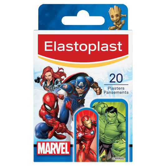 Elastoplast Disney Character Strips Marvel - 20 Pack