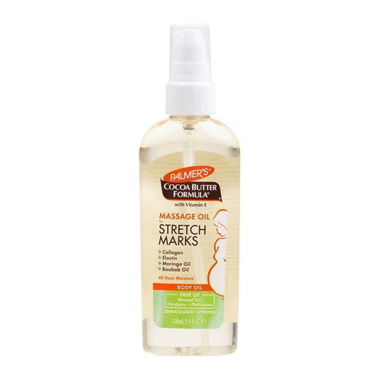 Palmer's Cocoa Butter Massage Oil for Stretch Marks 100ml - Skin Nourishment - Auzzi Store