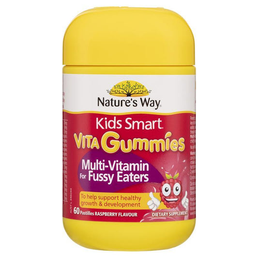 Nature's Way Kids Smart Vita Gummies for Fussy Eaters 60 Pastilles-Auzzi Store