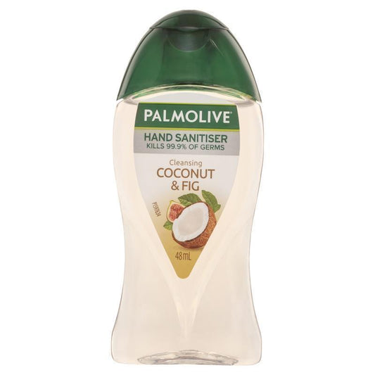 Palmolive Non-Sticky Hand Sanitiser Fig & Coconut 48ml - Kills 99.9% of Germs-Auzzi Store