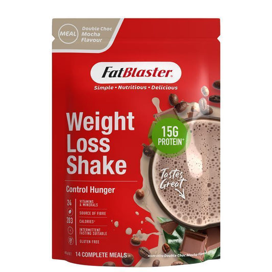 Naturopathica Fatblaster Weight Loss Shake Mocha 465g - Natural Meal Replacement