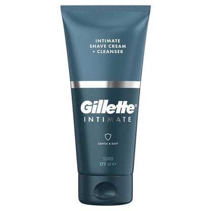 Gillette Intimate 2-in-1 Shave Cream & Cleanser 177ml Paraben Free