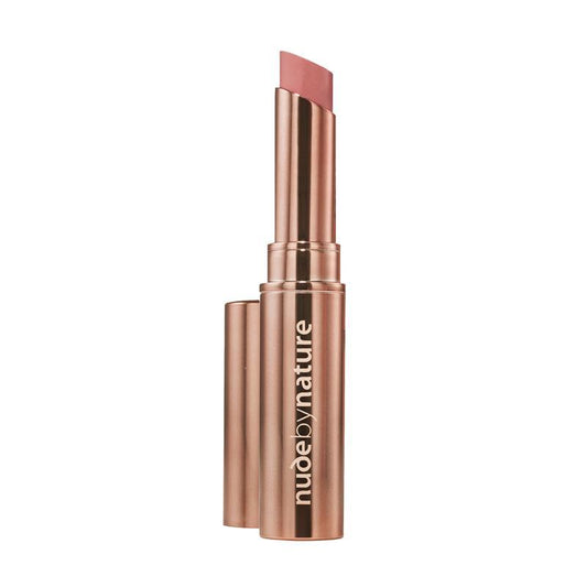 Nude by Nature Creamy Matte Lipstick 01 Blush Nude - Auzzistore